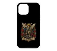 Saint Michel, défendez-Nous au Combat, icônes Gothiques sacrées Coque pour iPhone 12 Pro Max