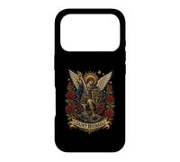 Saint Michel, défendez-Nous au Combat, icônes Gothiques sacrées Coque pour iPhone 17 Pro