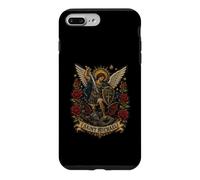Saint Michel, défendez-Nous au Combat, icônes Gothiques sacrées Coque pour iPhone 7 Plus/8 Plus