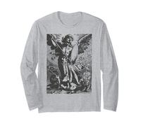 Saint Michel l'Archange Catholique Guerrier Ange Manche Longue