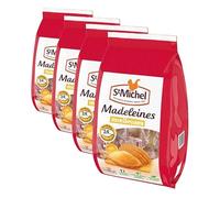 Saint-Michel - Madeleines Moelleuses Nature - Le sachet de 600 g (Lot de 4)