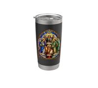 Saint Michel Uriel Gabriel Raphael gothique ange icône Art Gobelet isotherme en acier inoxydable double paroi