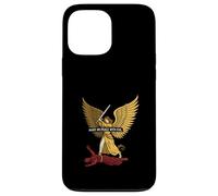 Saint Michel Victoire sur Le Mal, Légende Fantastique Coque pour iPhone 13 Pro Max