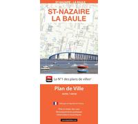 Saint-Nazaire et La Baule, Loire-Atlantique - Plan de ville | Blay Foldex