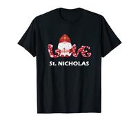 Saint Nicolas Day Love Saint Nicolas aka Santa T-Shirt