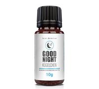 Saint Nutrition Good Night Boules d'endormissement pour adultes - Soutien doux pour s'endormir et dormir - Avec mélange de fleurs de Bach, lavande, thym et cannelle - Sans additifs, 10 g