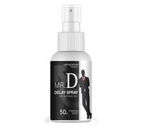 Saint Nutrition Mr. D - Spray Delay pour homme - Haute dose | Avec effet immédiat, spray retardé extra fort - Adapté aux besoins des hommes - 50 ml pour une performance maximale