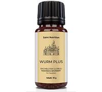 Saint Nutrition Wurm Plus Granules - Pour animaux - La cure de vers alternative pour chiens et chats - Vermifuge - Perles secondaires - Alimentation naturelle pour chien et chat 10 g