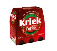 SAINT OMER Bière aromatisée Cerise Kriek 2,8 % - 6 x 25 cl