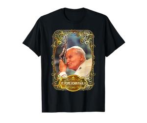 Saint Pape Jean Paul II Croix catholique Saint Polonais T-Shirt