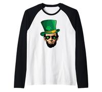 Saint Patrick Abe Lincoln Manche Raglan