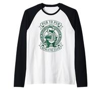 Saint-Patrick Blaireau Irlandais Pub à Pub Humour de la Faune Manche Raglan