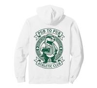 Saint-Patrick Blaireau Irlandais Pub à Pub Humour de la Faune Sweat à Capuche