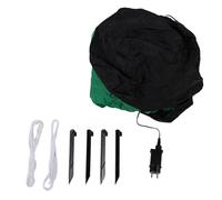 Saint-Patrick Day Leprechaun Gonflable Tenant un Modèle de Lueur de Bière Shamrock 2,4 M de Décoration Extérieure Facile à Utiliser pour la Célébration des Fêtes (Plug UE 220V)