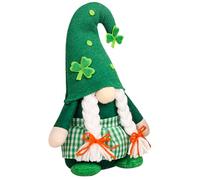 Saint Patrick Figurine Gnome de Décorative de Table Garçon et Filles