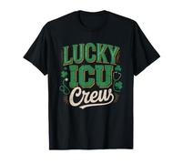 Saint Patrick Infirmiere De Reanimation Equipe Trefle T-Shirt