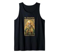 Saint Patrick Orthodoxe Chrétien Illuminateur Irlande Débardeur