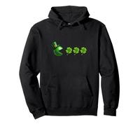 Saint Patrick's Day Pac Gamer Funny Gaming Fan Sweat à Capuche