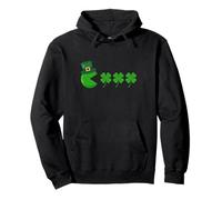 Saint Patrick's Day Pac Gamer Funny Gaming Fan Sweat à Capuche