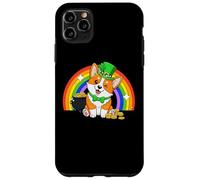 Saint Patrick's Day St. Paddy's Irish Luck Corgi Dog Lover Coque pour iPhone 11 Pro Max