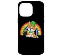 Saint Patrick's Day St. Paddy's Irish Luck Corgi Dog Lover Coque pour iPhone 14 Pro Max