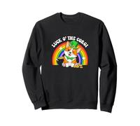 Saint Patrick's Day St. Paddy's Irish Luck O Corgi Dog Lover Sweatshirt