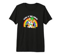 Saint Patrick's Day St. Paddy's Irish Luck O Corgi Dog Lover T-Shirt Haut de Gamme