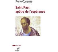 Saint paul, apotre de l'esperance Pierre Coulange (Auteur)