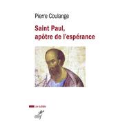 Saint paul, apotre de l'esperance - Pierre Coulange - Cerf - broché - Essai