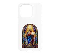 Saint Paul Apôtre Gothique Cathédrale Mosaïque Icône Sacrée Art Coque pour iPhone 15 Pro