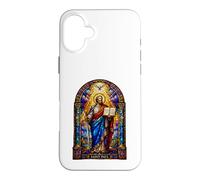 Saint Paul Apôtre Gothique Cathédrale Mosaïque Icône Sacrée Art Coque pour iPhone 16 Plus