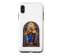 Saint Paul Apôtre Gothique Cathédrale Mosaïque Icône Sacrée Art Coque pour iPhone XS Max