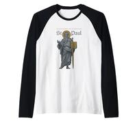 Saint Paul l'Apôtre Philippiens 1:21 Christian Manche Raglan