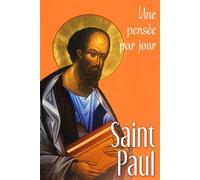 Saint paul : une pensee par jour - Paul Saint - Mediaspaul - broché - Livre