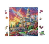 Saint-Pétersbourg 100 Pièces Puzzle Adulte en Voitureton sans Déformation Très Difficile Anti-Stress Jeu De Société Idée Cadeau Anniversaire Rapport Premium 28x28cm