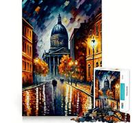 Saint-Pétersbourg en Couleurs Puzzle de 1000 pièces pour Adolescents Développe la mémoire Confortable et Relaxant Découpe Ferme Cadeau Festif (38x26cm)