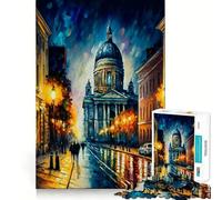 Saint-Pétersbourg en Couleurs Puzzle de 1000 pièces pour Adultes et Adolescents Jeu d'adresse et de détente pour Les fêtes (38x26cm)