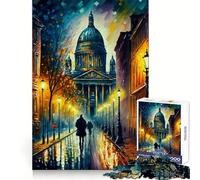 Saint-Pétersbourg en Couleurs Puzzles pour Adultes 1000 pièces Stimule la mémoire Soulage l'anxiété Bords Lisses Surprise chaleureuse (50x75cm)