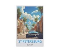 Saint-Pétersbourg, Floride,1000 Pièces Puzzles - Jeux Éducatifs Jouets Joli Cadeau Assemblage Puzzles pour Adultes(38x26cm)-GI68