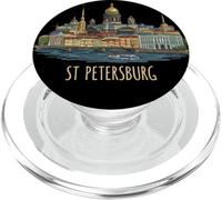 Saint-Pétersbourg Russie Voyage Souvenir Ville Cadeau Monument PopSockets PopGrip pour MagSafe