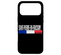 Saint-Pierre-en-Faucigny Drapeau France Fierté de la Ville française Coque pour iPhone 17 Pro Max