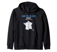 Saint-Pol-de-Léon France Ville Sweat à Capuche