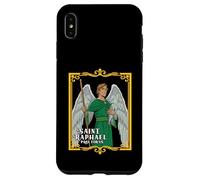 Saint Raphael Guardian Angel Faithful Protector Coque pour iPhone XS Max