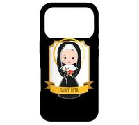 Saint Rita de Cascia Prière catholique Saint Patron Causes perdues Coque pour iPhone 17 Pro