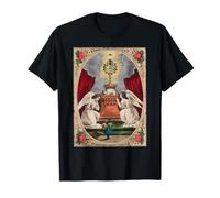 Saint Sacrement Eucharistique Adoration Catholique Autel Agneau T-Shirt