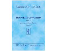 SAINT SAENS C. - CONCERTO N 2 OP 22 - CONDUCTEUR POCHE