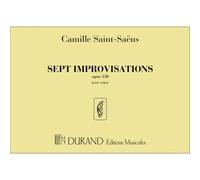SAINT SAENS C. - IMPROVISATIONS (7) OP 150 - ORGUE