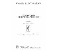 SAINT-SAENS C. - INTRODUCTION ET RONDO CAPRICCIOSO, OPUS 28 - 2 PIANOS