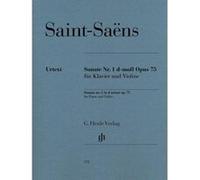 Saint-Saens Camille - Sonate No1 Op.75 Re Mineur - Violon/Piano