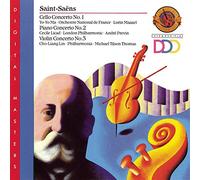 Cello Concerto 1 / Piano Concerto 2 Saint-Saens / Ma / Licad / Previn / Maazel